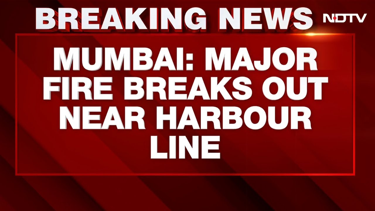 Fire Near Mumbai Harbour Line Train Tracks, Bandra-Mahim Services Suspended