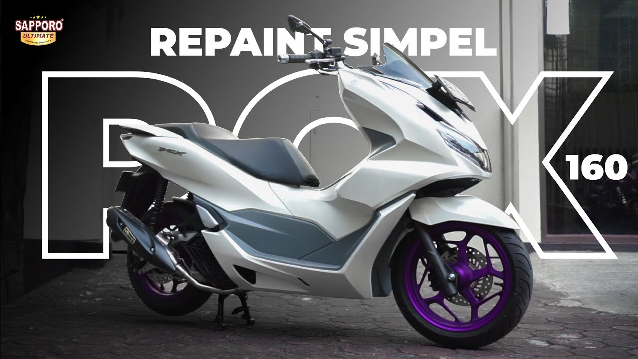 REPAINT SIMPEL HONDA PCX 160 | SAPPORO ULTIMATE