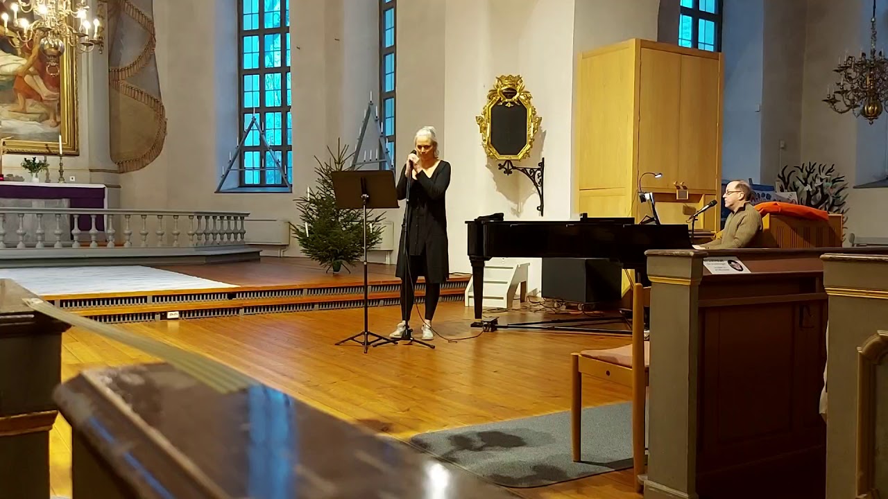 Som en bro över mörka vatten .Louise  ( Linda ) Hedeflo och Stirling Sjöö.  Hedemora kyrka