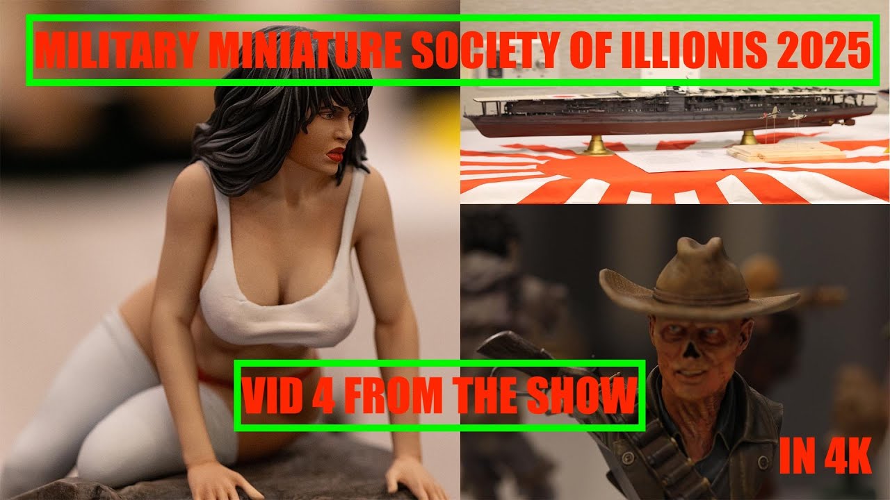 MILITARY MINIATURE SOCIETY OF ILLINOIS MMSI SHOW 2025 PART 4