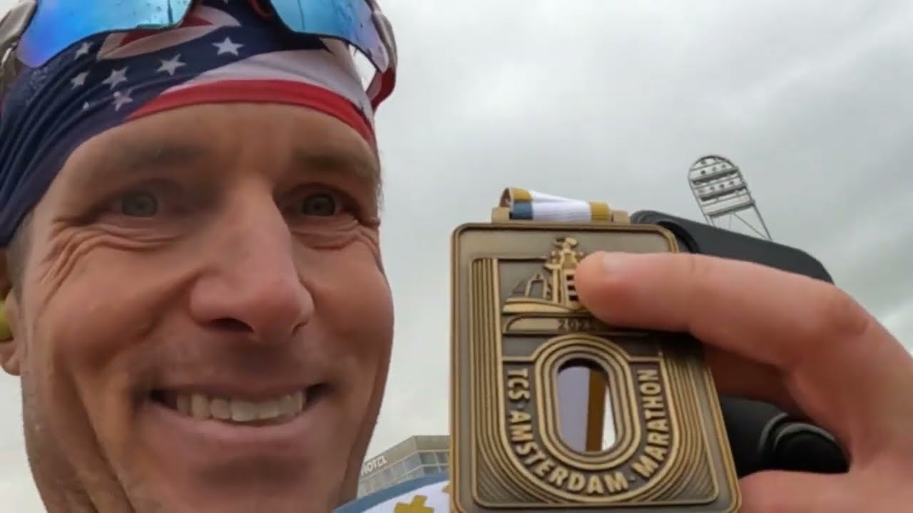Amsterdam Marathon 2023 Race V-Log Review