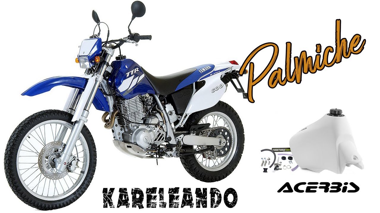 T2C1 Tanque Acerbis 20L para Palmiche  Yamaha TT 600 RE