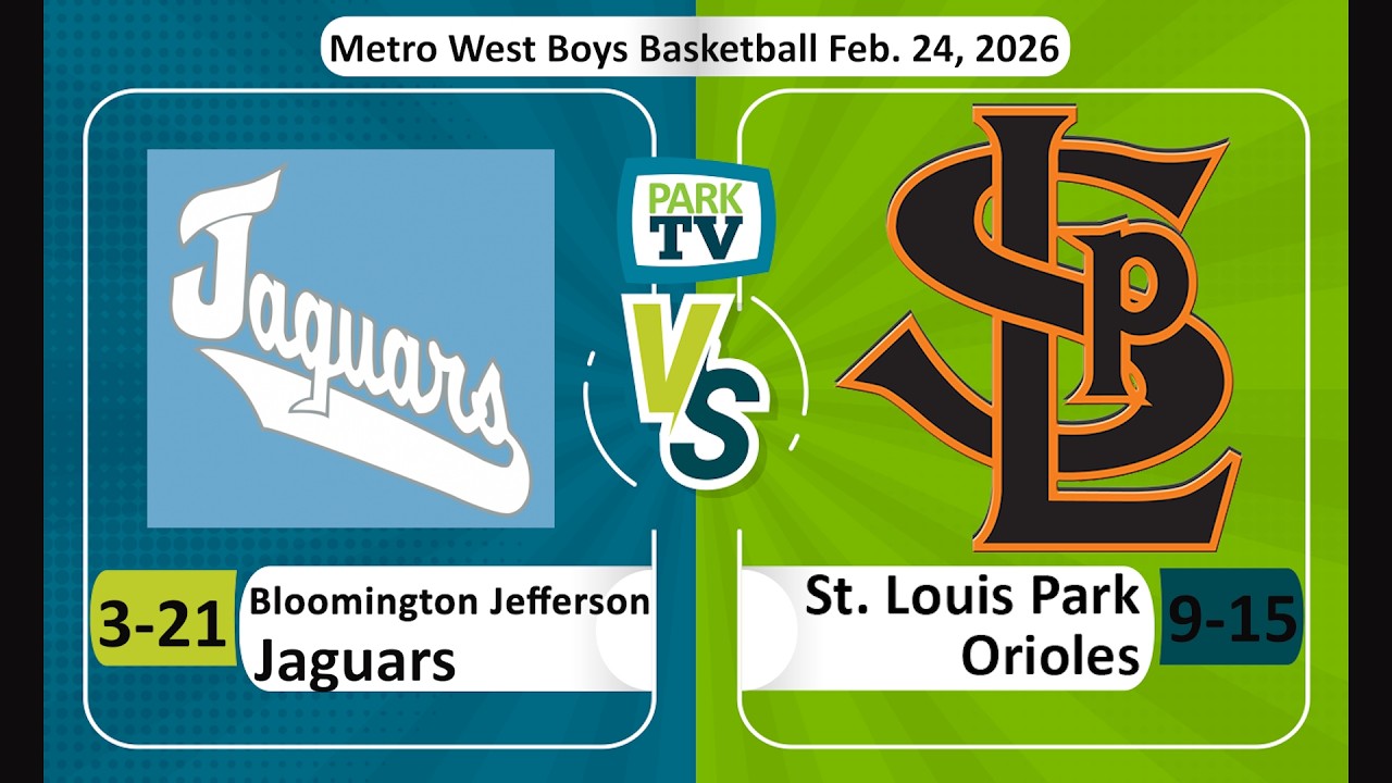 Bloomington Jefferson vs St. Louis Park Boys Basketball Feb. 25, 2026