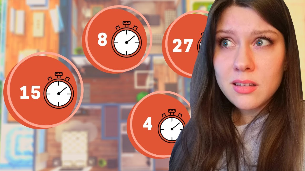 Une pièce = un chrono (ft. Le stress) 1/2 | CHALLENGE SIMS 4