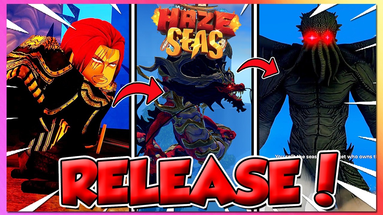 Эта новая игра по One Piece в Roblox ВЫХОДИТ ЗАВТРА! (Haze Seas)