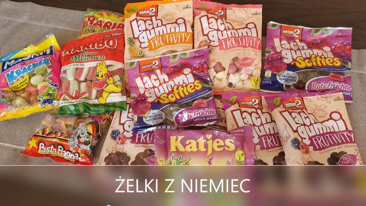 Sprawdzamy ŻELKI Z NIEMIEC !  PYCHA !!! TEST ŻELEK