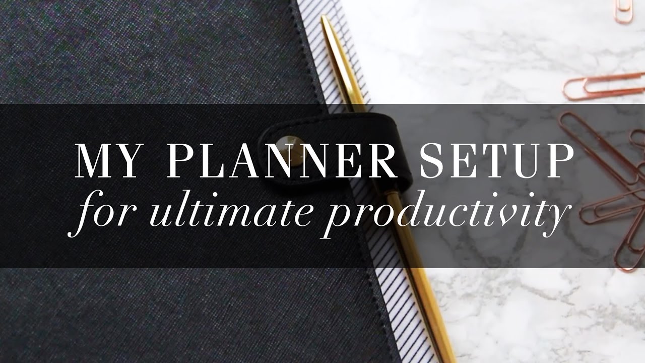 My Minimal Planner Setup for Ultimate Productivity | Crossbow Printables