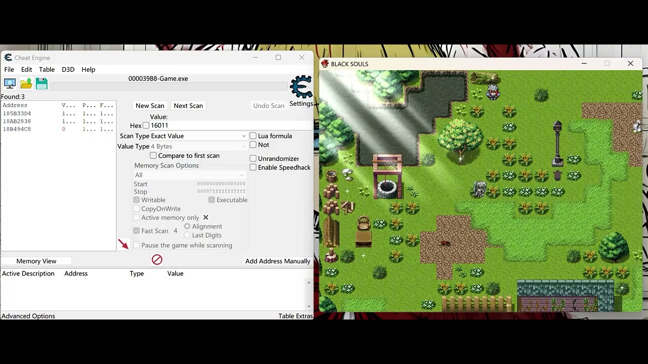 blacksouls无限魂CE修改教程 #cheat engine #black souls #CE修改精确值