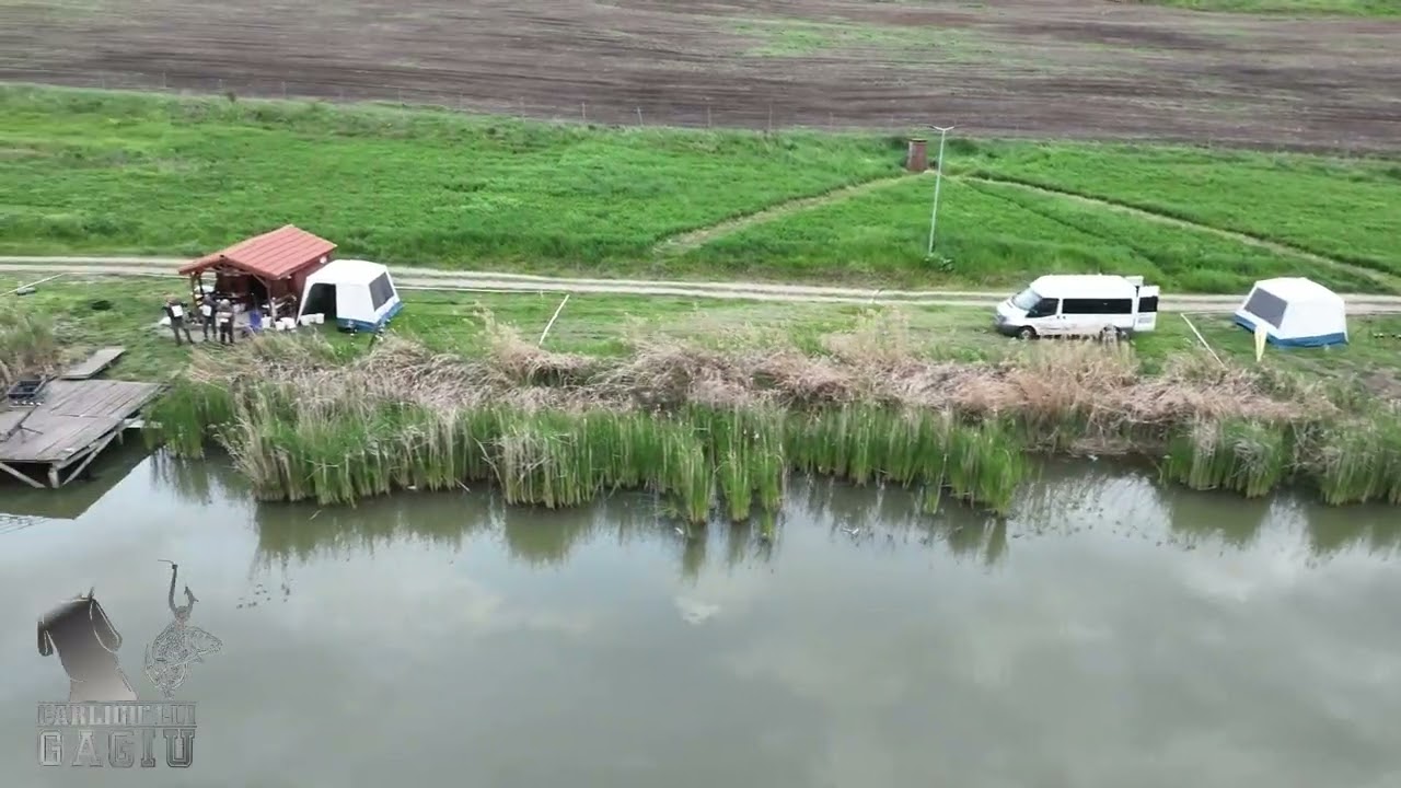 Imagini fabuloase pe care le-am surprins din dronă, pe lacul Brădeni