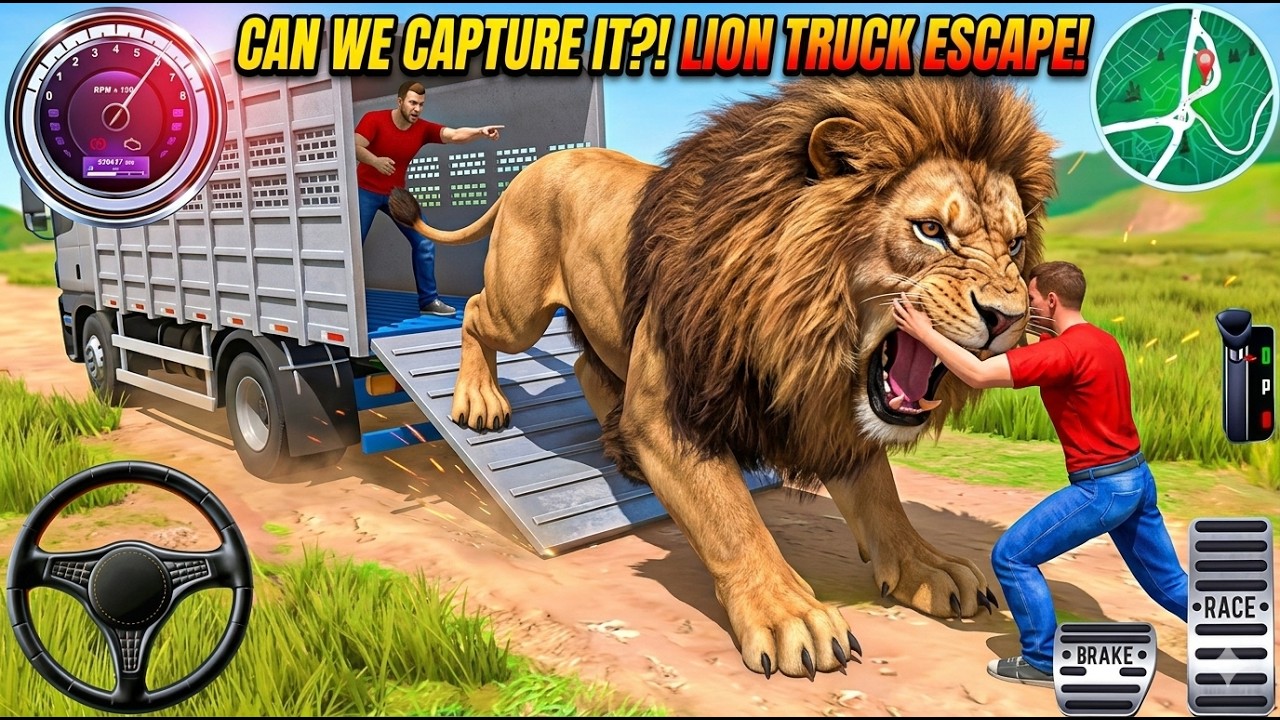 Wild Animals Transport Truck 3D Game - Part 2 | Extreme Animal Cargo Transport Missions!