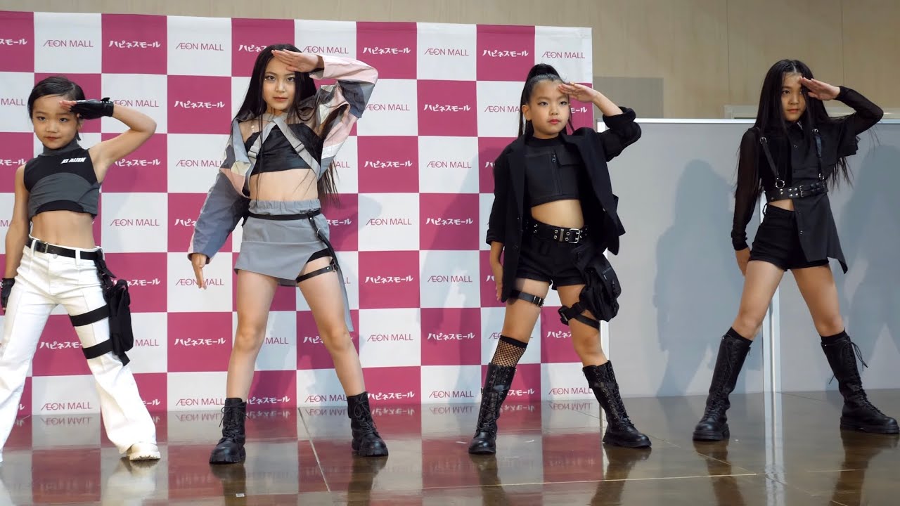 【4K60P】Tiny Tony「Kill This Love(BLACKPINK)」アイドル＋ダンス＋アーティストENJYOY STAGE in イオンモール新小松 2024/11/24