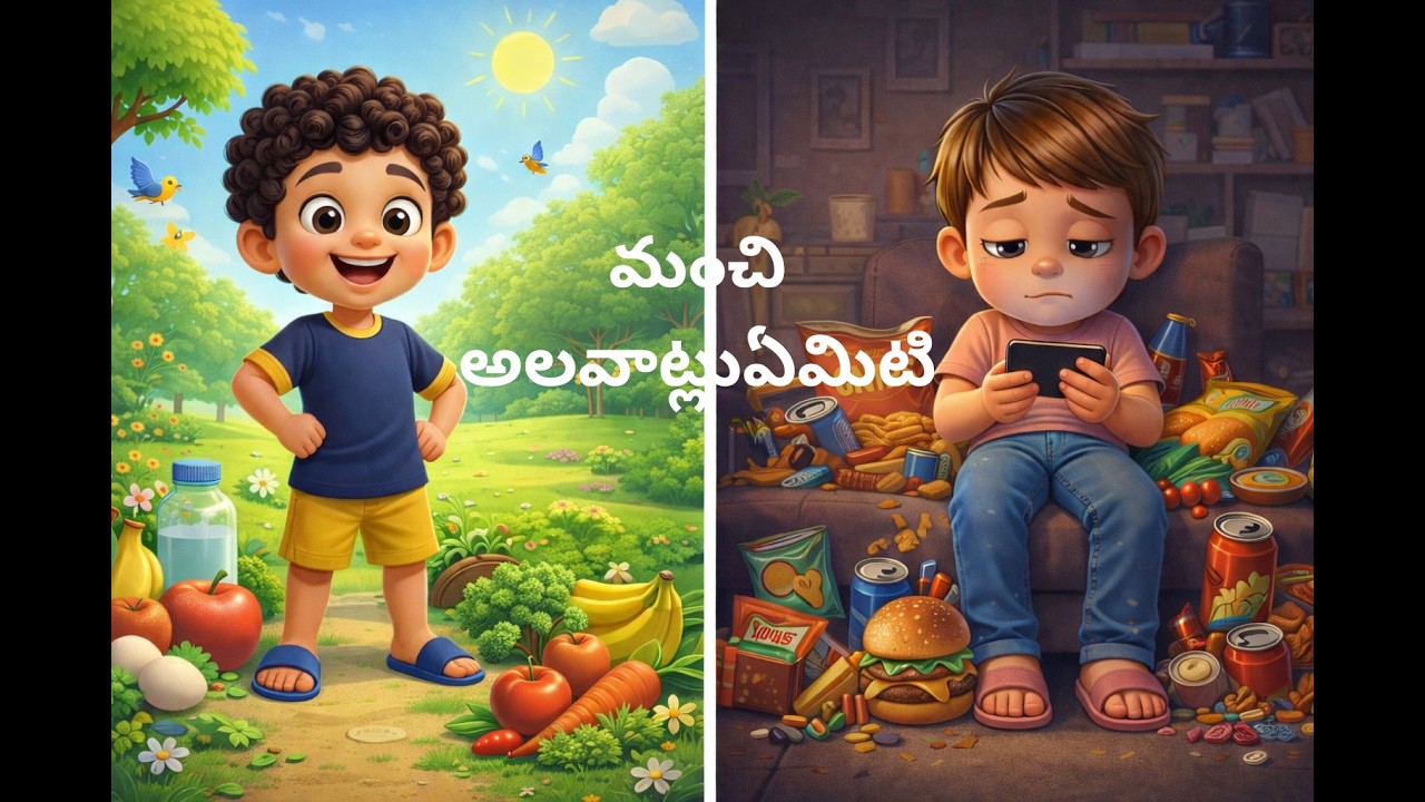 ఆరోగ్యకరమైన అలవాట్లు ఎందుకు ముఖ్యమైనవి?#మంచిఅలవాట్లు