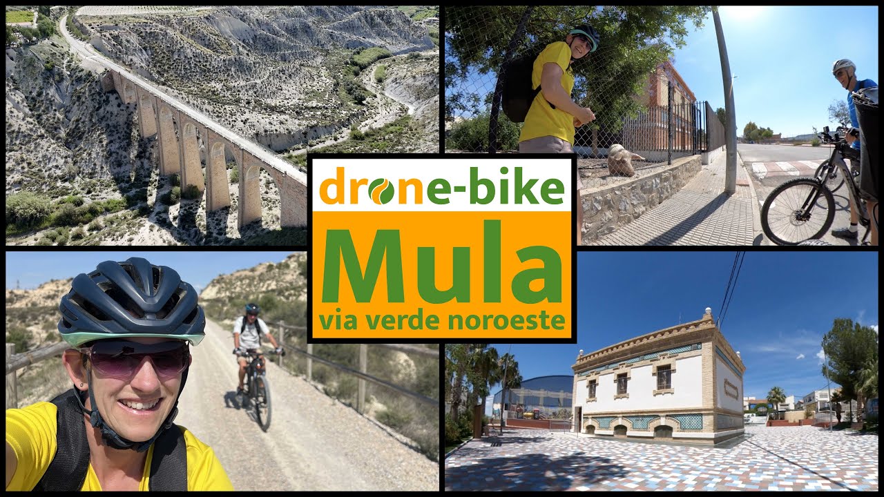 Mula Via Verde Noroeste (e-bike and drone tour)