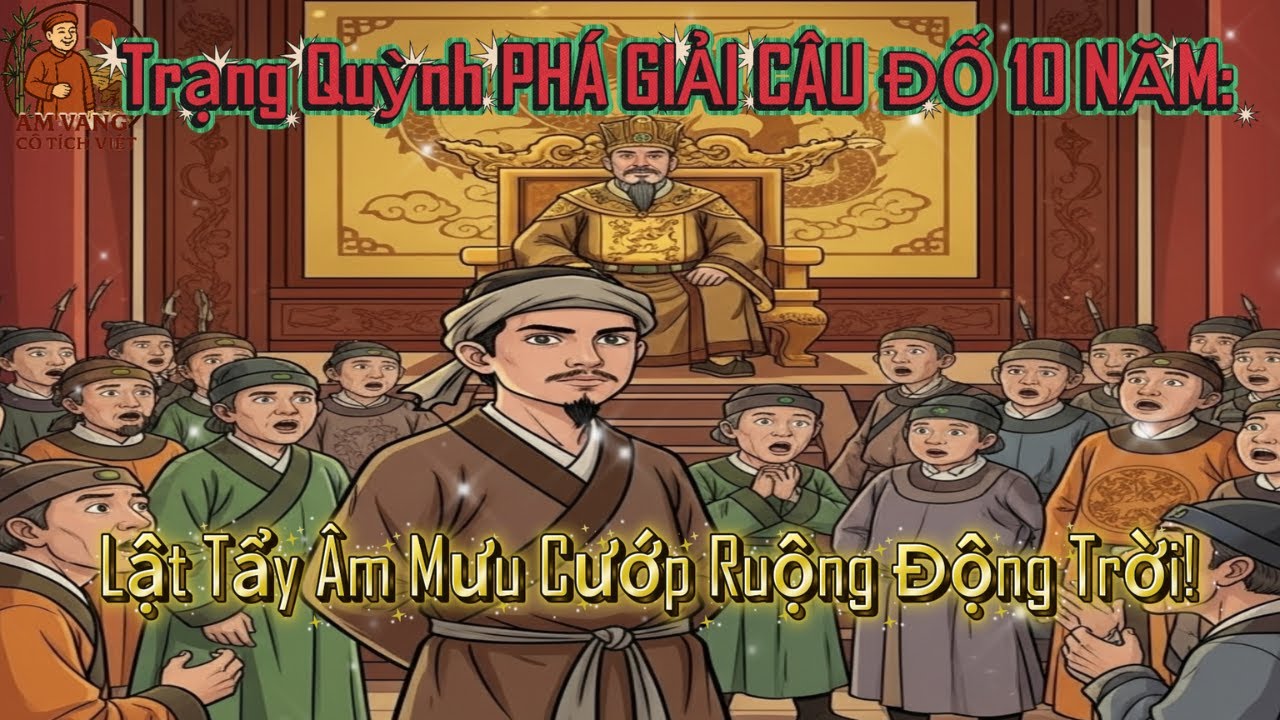 🎧Trạng Quỳnh PHÁ GIẢI CÂU ĐỐ 10 NĂM: Lật Tẩy Âm Mưu Cướp Ruộng Động Trời!