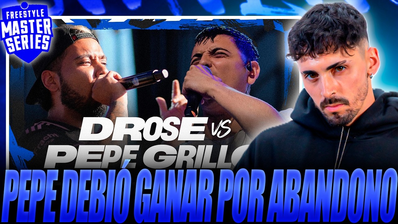DROSE VS PEPE GRILLO.☢️⛔ INSULTOS AL JURADO , ABANDONO.. DROSE LA LIÓ BASTANTE☢️⛔ REACCIÓN FMS CHILE