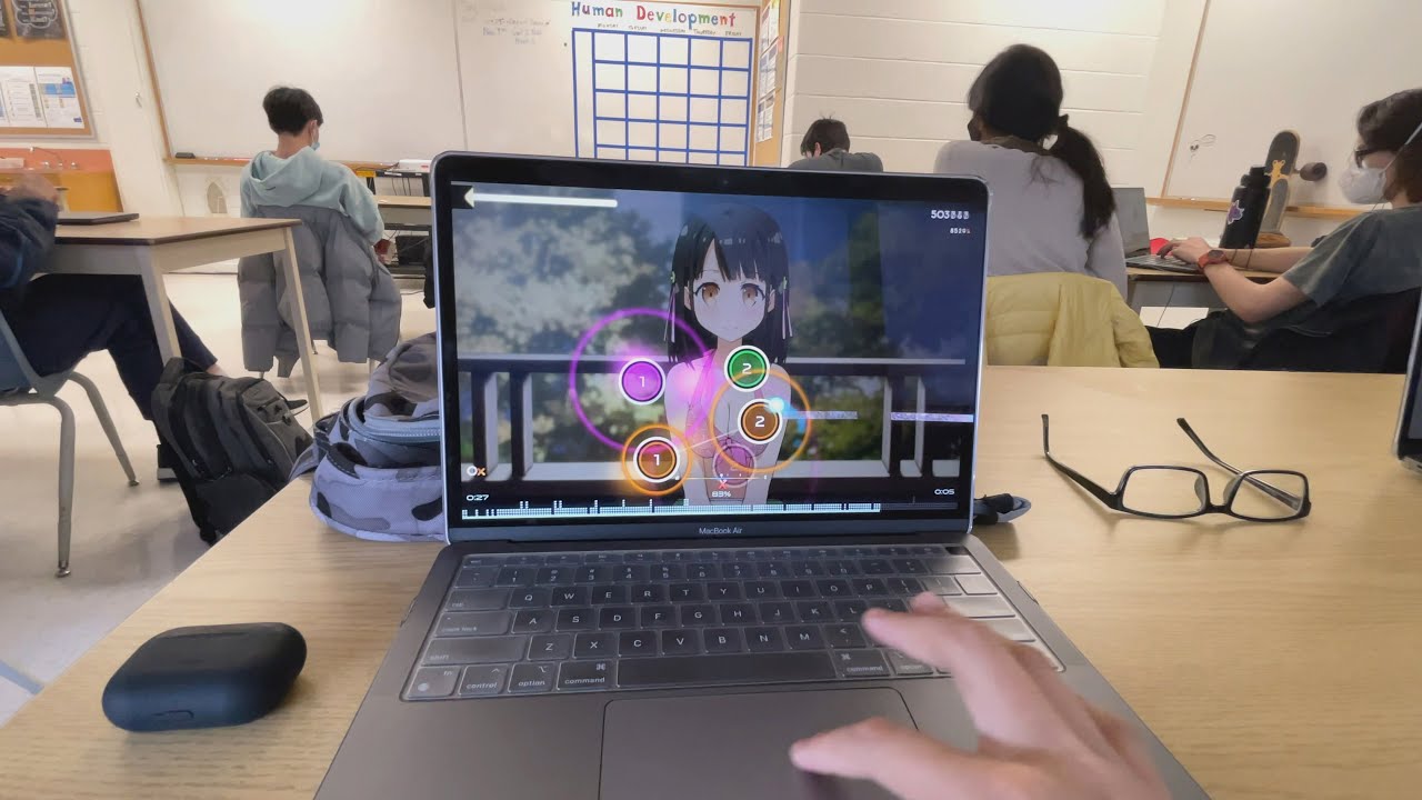 osu! at school