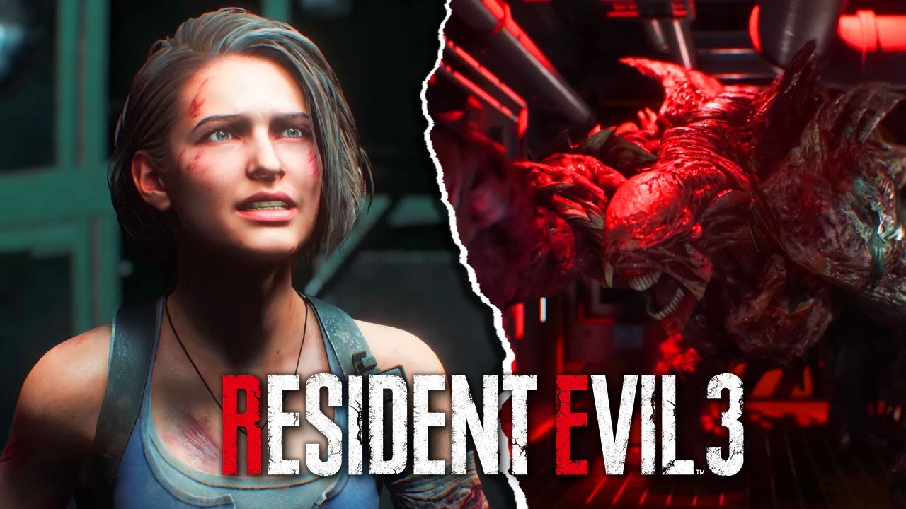BOSS FIGHT PALING EPIC JILL VS NEMESIS : Resident Evil 3 #end