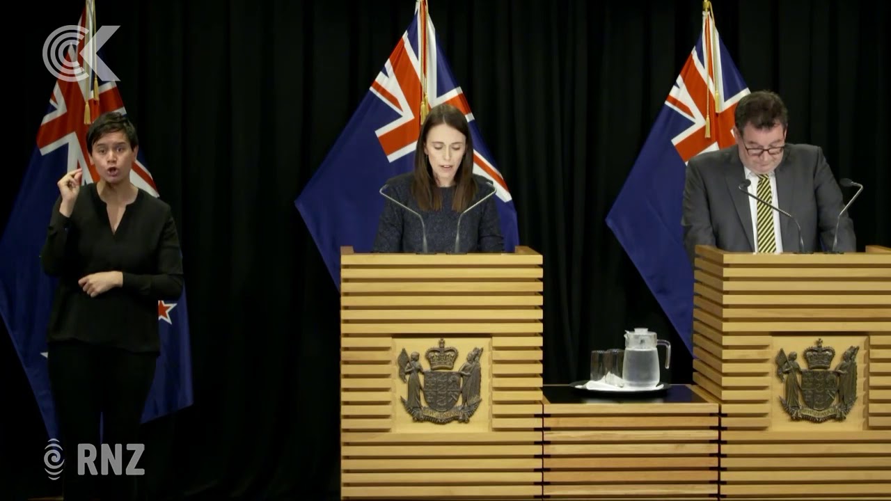 Covid-19: Jacinda Ardern details NZ lockdown, core services