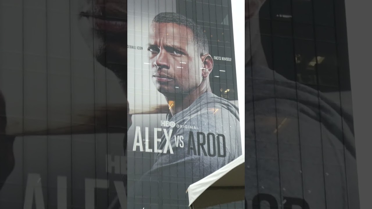 Christmas Trees Lot Alex Rodriguez Alex Vs. AROD Billboard Sunset Blvd Los Angeles California USA