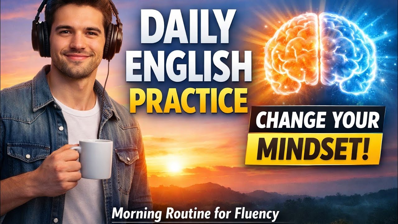 Daily English Practice | Transform Your English Mindset with This Morning Routine