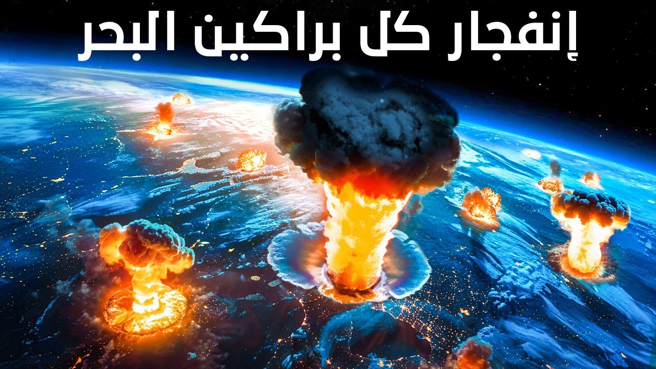 ماذا لو إنفجرت كل البراكين التي في البحر !!
