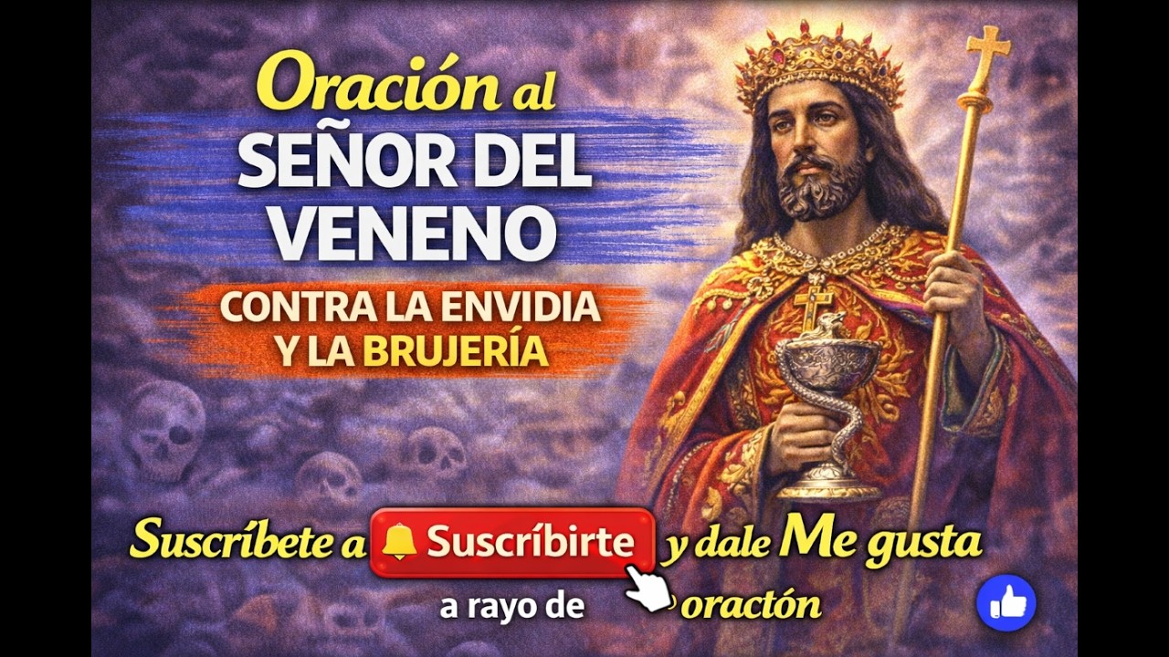 Oración al Señor del Veneno para protección contra envidias y todo mal