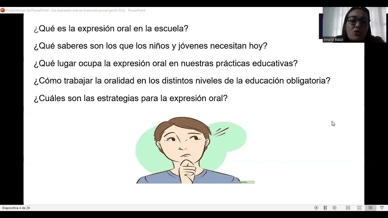 La expresión oral en la escuela