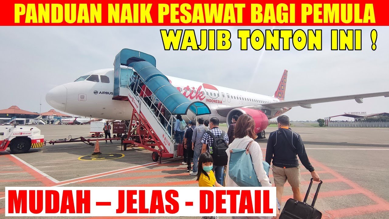 Cara Naik Pesawat Bagi Pemula di Bandara Sultan Hasanuddin Makassar