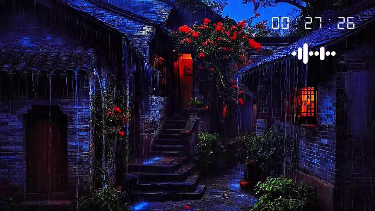 Deep Sleep Rain and Thunder for Gentle Dreams
