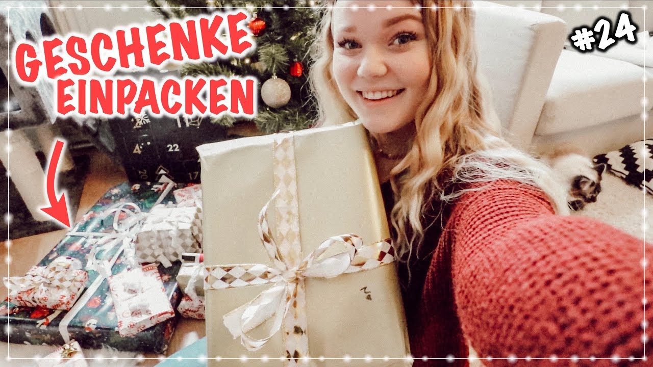 Weihnachtsgeschenke einpacken! VLOGMAS #24 I Meggyxoxo