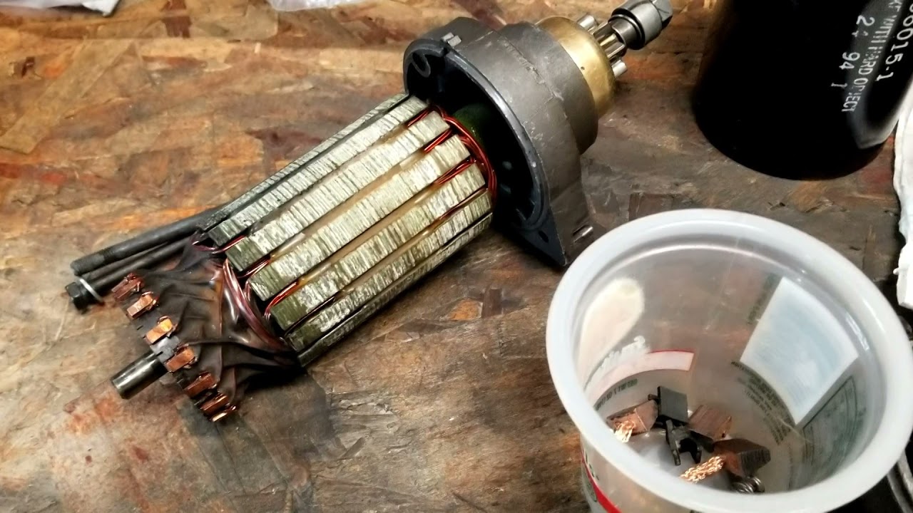 1995 Mercury 115 Replace Starter Motor Brushes