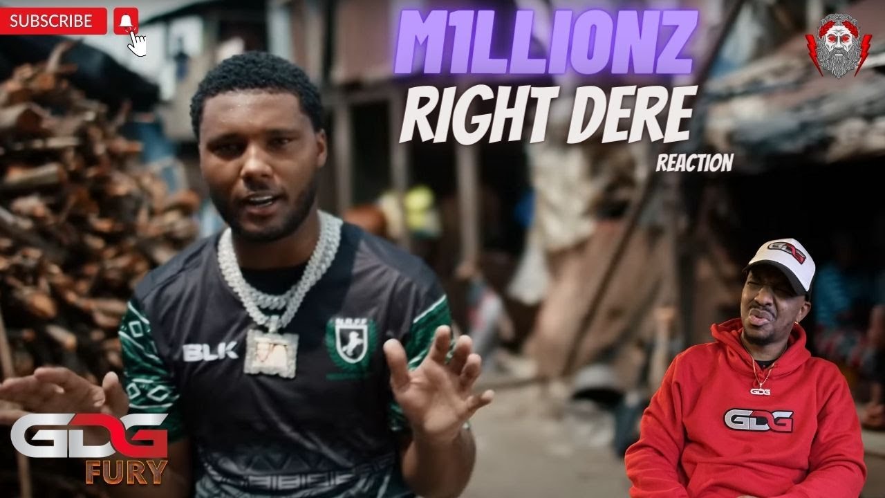 AMERICAN Reacts to M1llionz - Right Dere (Official Video)