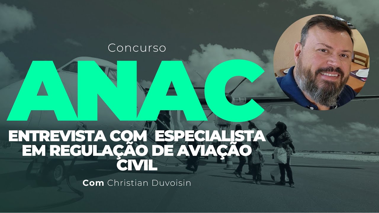 ENTREVISTA COM CHRISTIAN DUVOISIN, ESPECIALISTA EM REGULAÇÃO DE AVIAÇÃO CIVIL