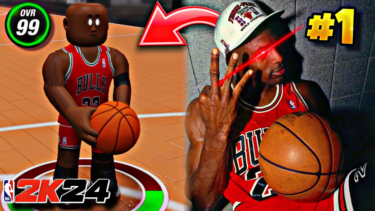 Я стал ПРЕВОСХОДНЫМ Майклом Джорданом в баскетболе Roblox...🐐