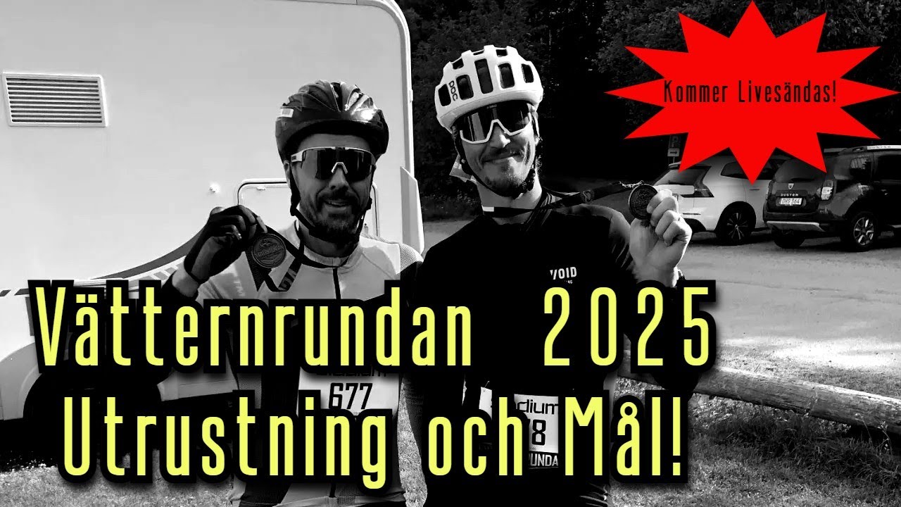 Min Utrustning Inför Vätternrundan 2025  – Cykel, Cykelkläder & Tips