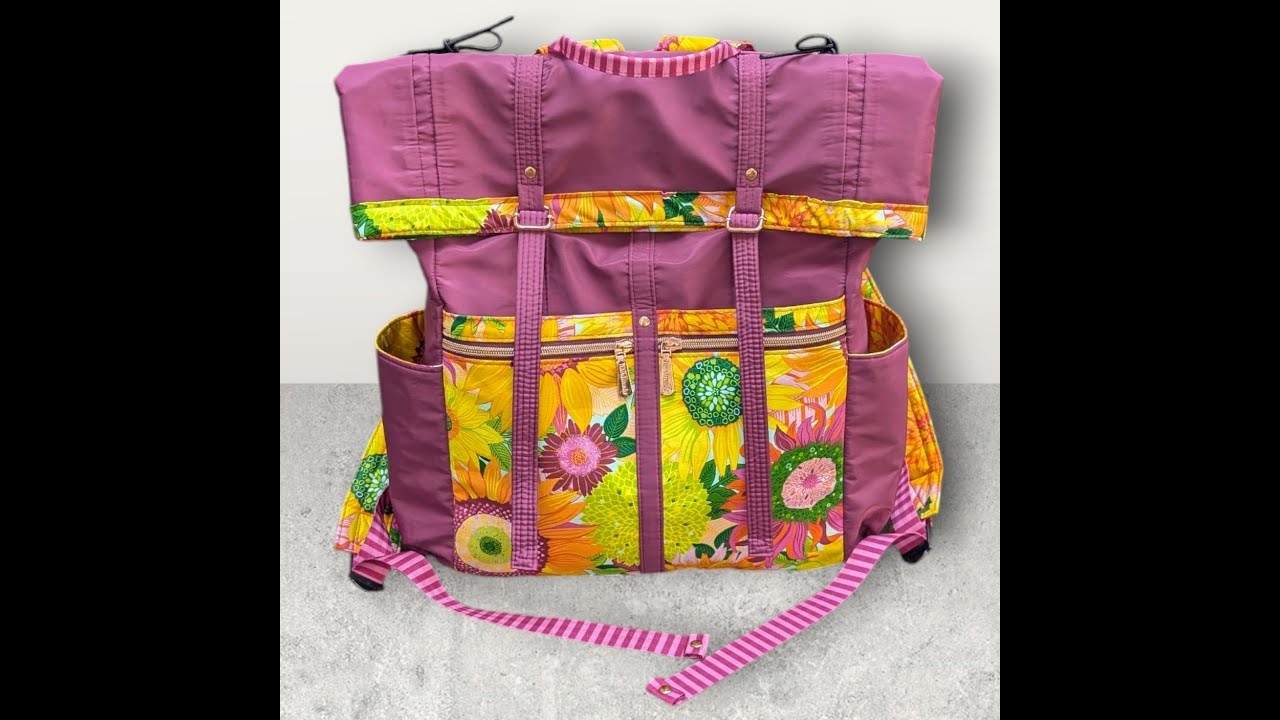 The Passenger Backpack  by Country Cow Designs - Full Tutorial