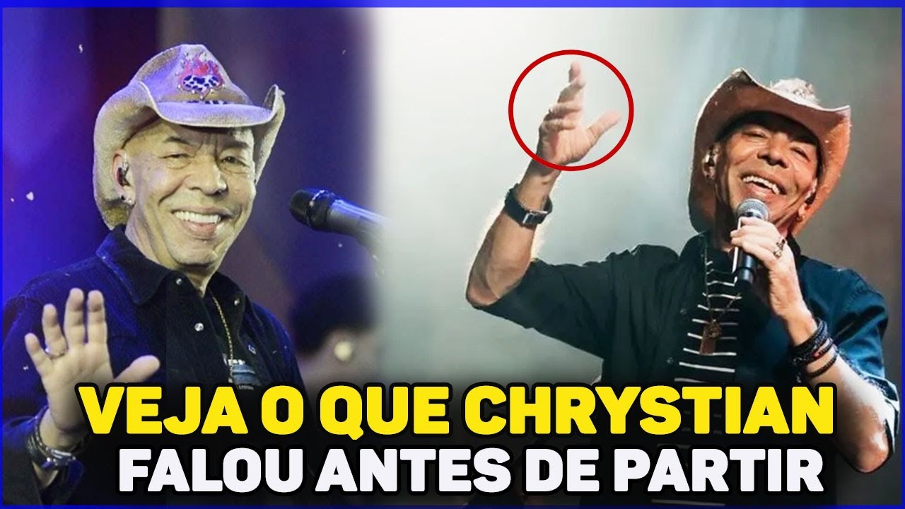 CHRYSTIAN deixou ÚLTIMA MENSAGEM PARA BRASIL e levou TODOS AS LÁGRIMAS