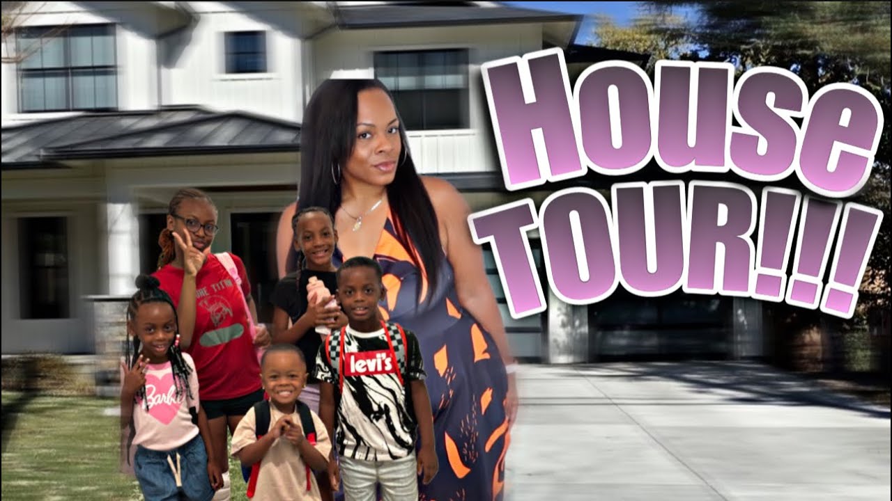 OUR 5 BED ROOM HOUSE TOUR!