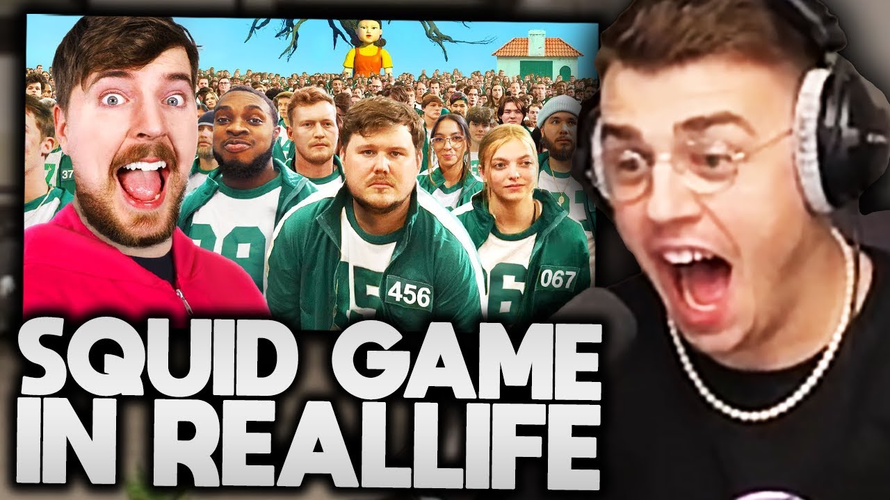 SQUID GAME in REALLIFE um 456.000€ (Reaktion)