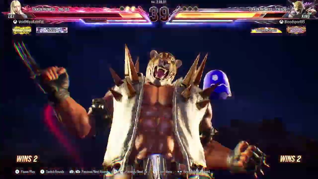 Tekken god Lili vs Tekken emperor king ranked match #tekken8 #ranked #fun #tekkengod