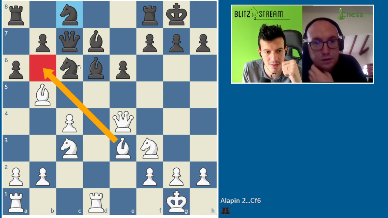 Sicilienne Facile   La variante 2... Cf6 de l'Alapine