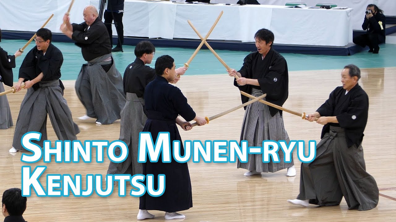 Shinto Munen-ryu Kenjutsu [4K 60fps] - 46th Japanese Kobudo Demonstration