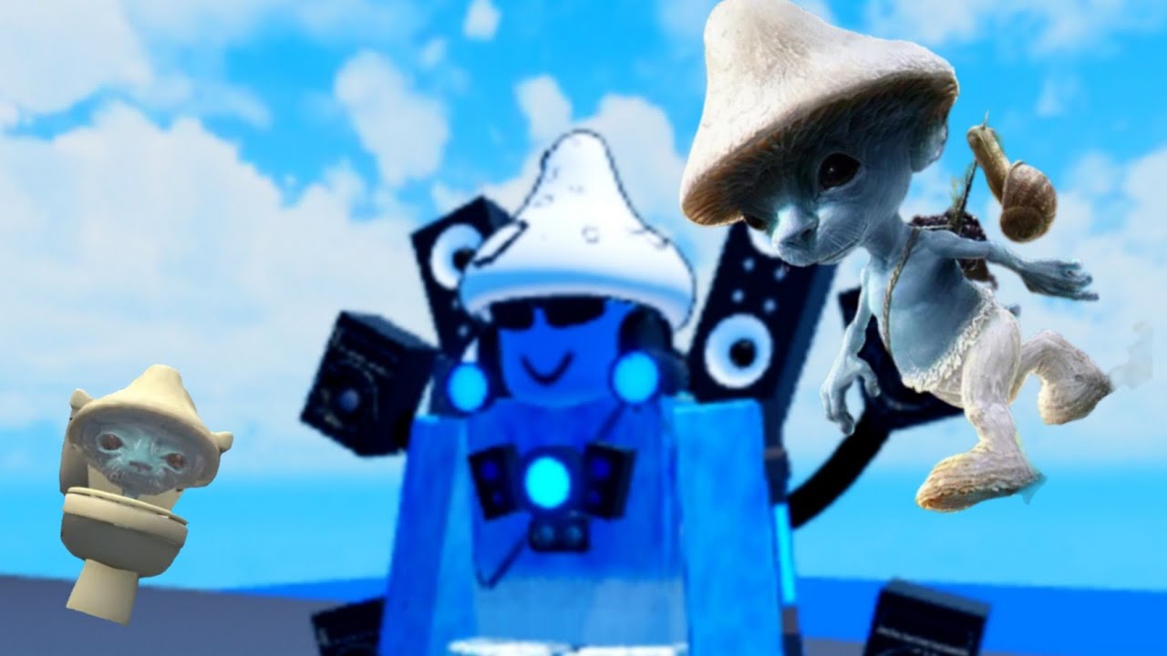 Playing SBSD hard mode with the smurf titan!!!