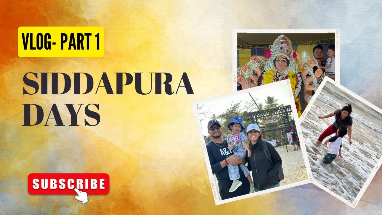 From Yakshagana to Beachside Bites 🌊🎭 | Siddapura Days &ndash; Vlog Part 1