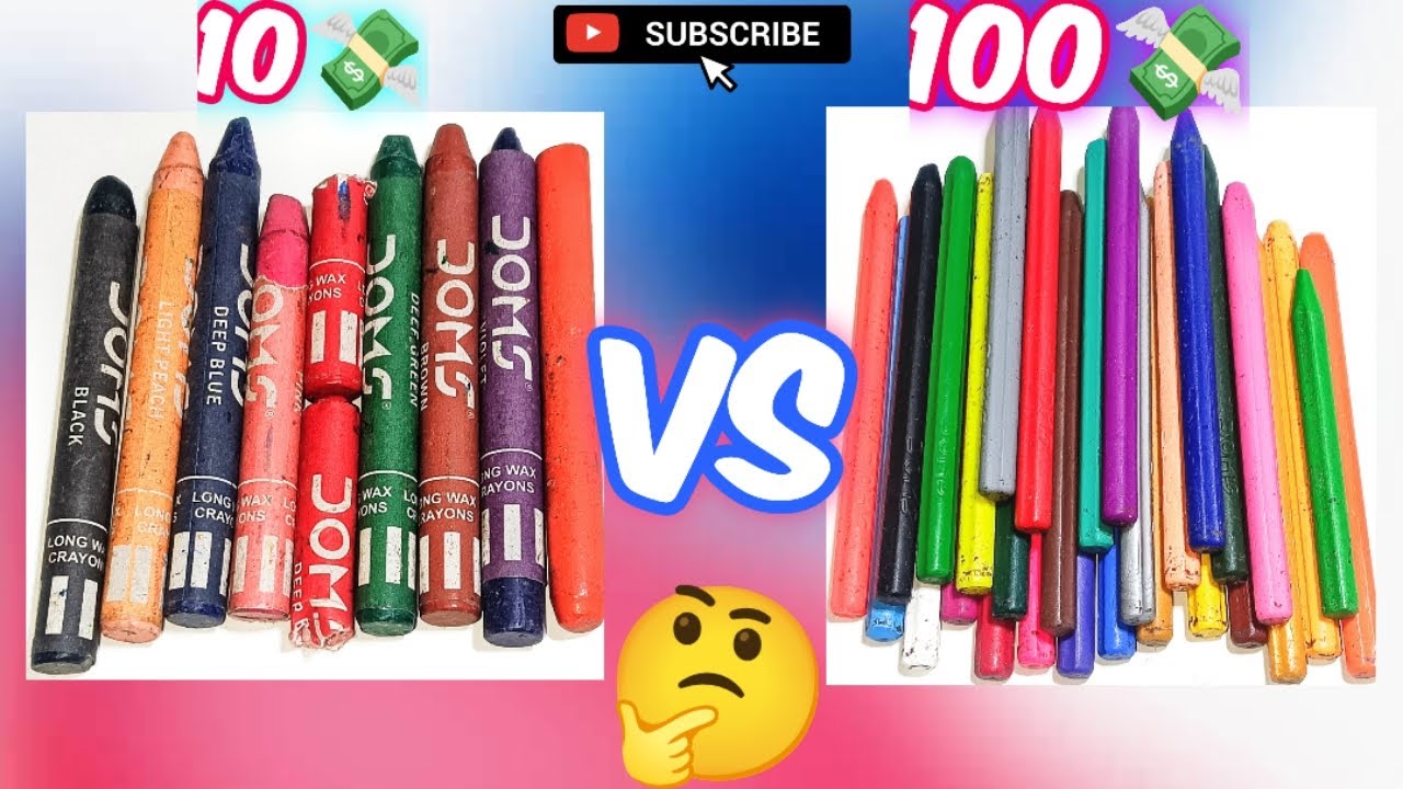 10💸( Doms colour) VS 100💸 (Doms colour)🤔🤔🧐🧐😨 best for you 😀😎 
