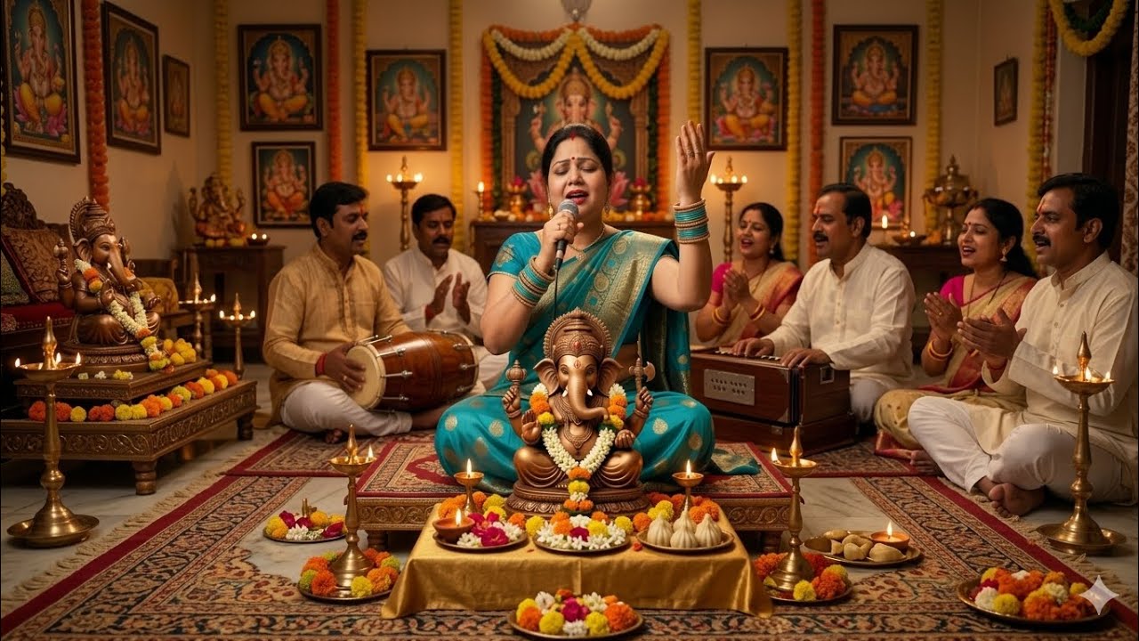 Ganpati ji Bhajan (Sabse Pahle Gajanan Manaya Tumhe).    #bhajan #ganpati #dholak #music #devotional
