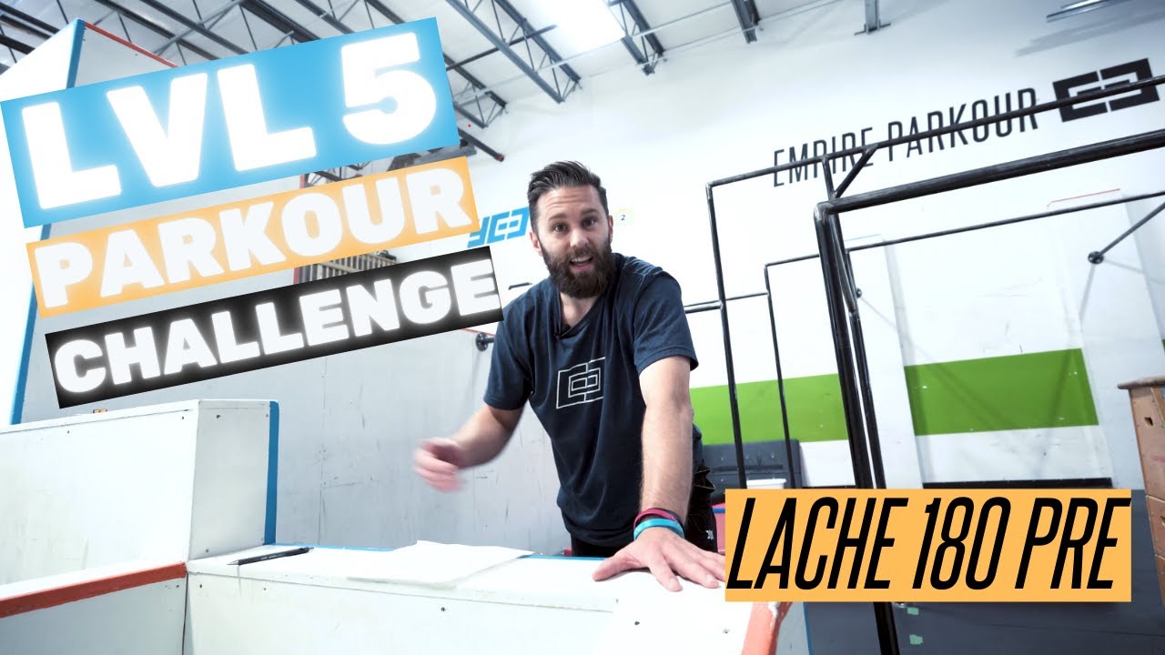Level 5 Parkour Challenges - Lache 180 Precision