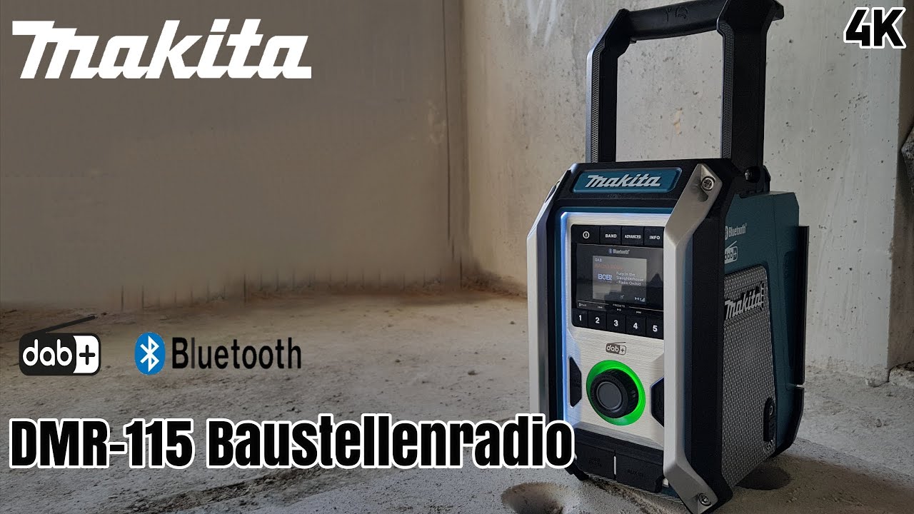 Unboxing Makita DMR-115 Baustellenradio