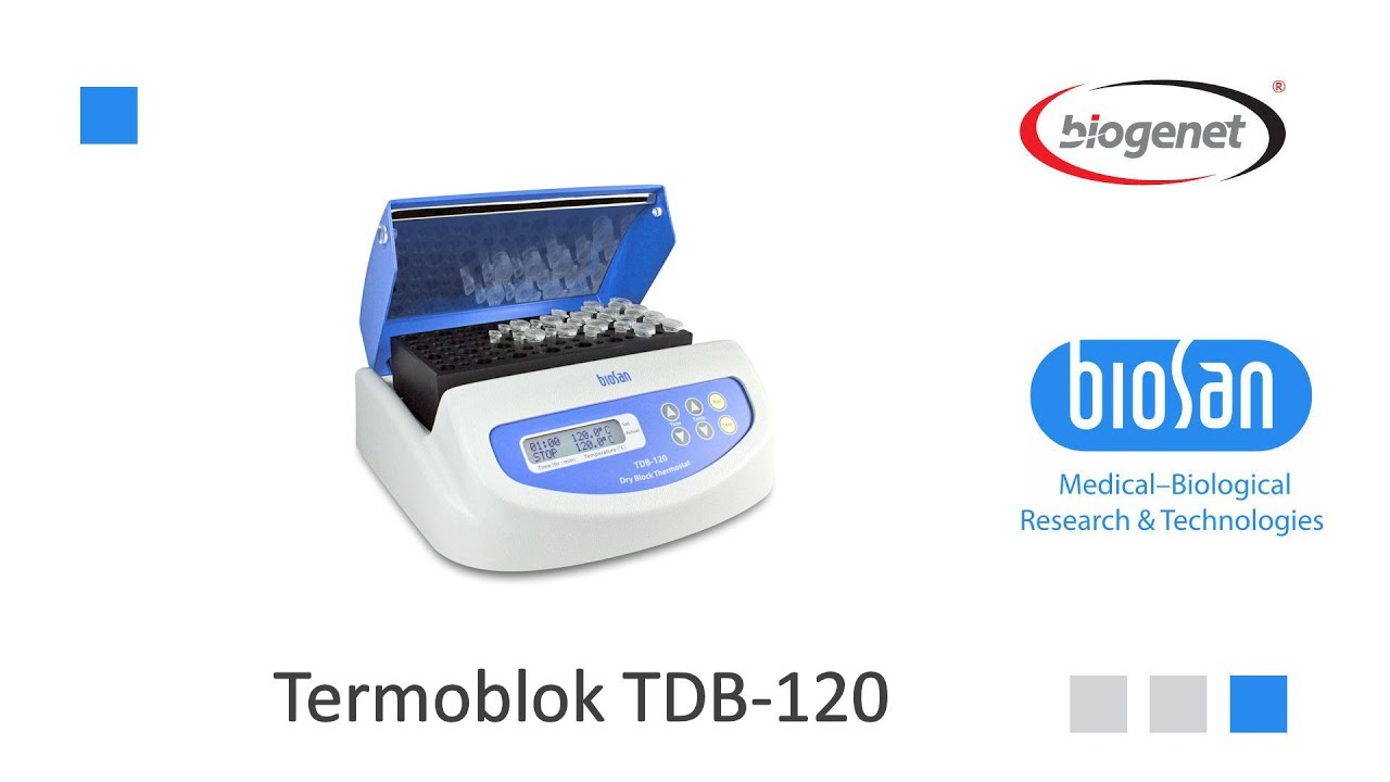 Wideo instrukcja termoblok TDB-120 Biosan