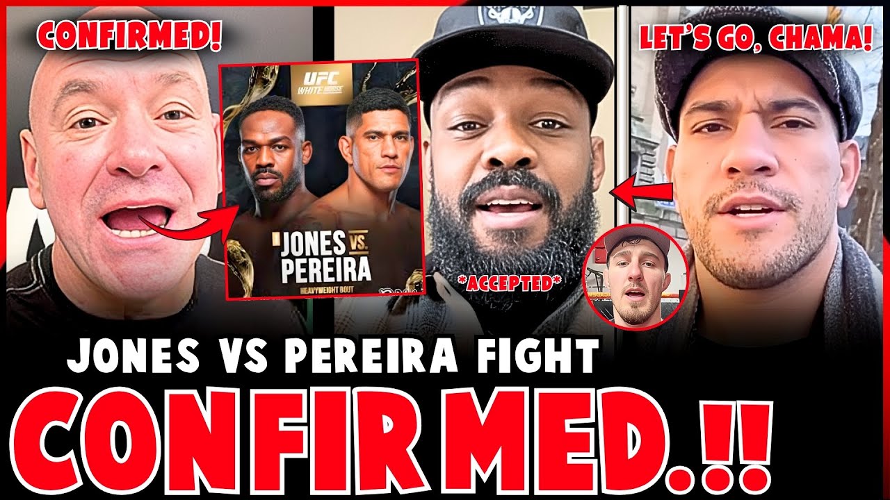 Jon Jones vs Alex Pereira Fight CONFIRMED at WHITE HOUSE! | Alexander Volkanovski has STAPH...!?